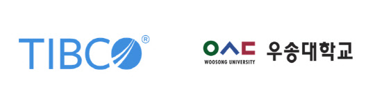 사진= 팁코, 우송대학교 로고 이미지